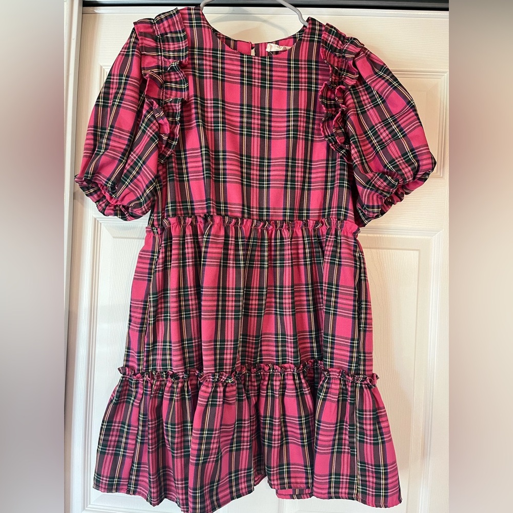 Women’s Small Pink Plaid Dresss